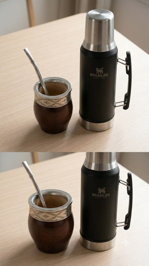 Termo Stanley BetWarrior con mate y bombilla